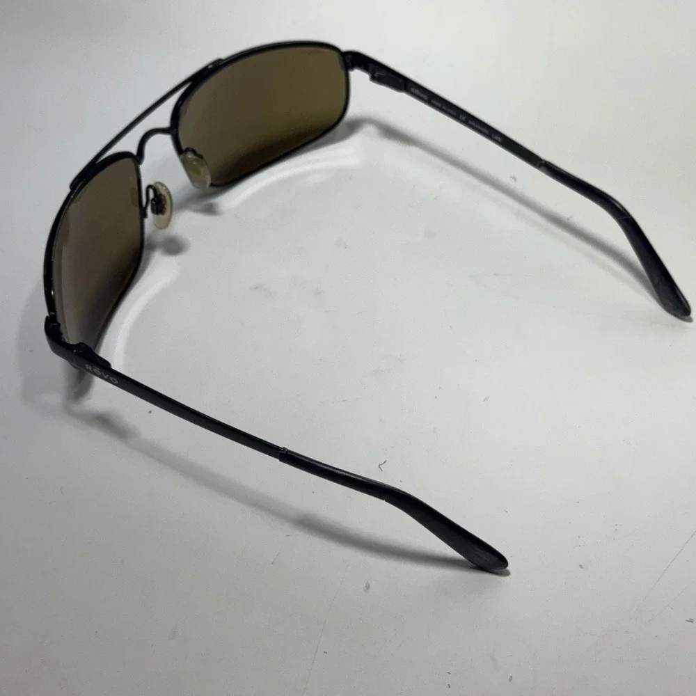REVO 3014 001/62 61-18-125 Men's Sunglasses w/ Polarized H20 Blue Mirror Lens